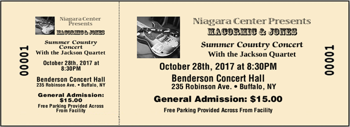 event tickets event ticket sample