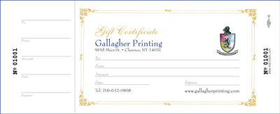 Gift Certificate #4 - Border C