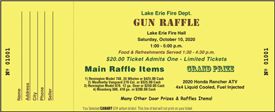 Jumbo Ticket Color LS Style C, One Sided