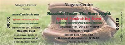 Event Ticket, Full Color - Sports