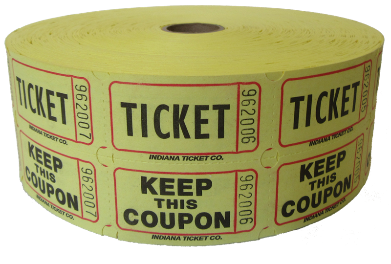 double roll raffle tickets yellow buy roll raffle tickets
