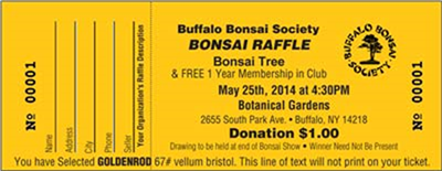 Raffle Tickets, Black - Artwork Right