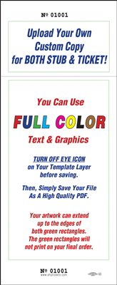 Jumbo Color Port - Upload Stub & Tic