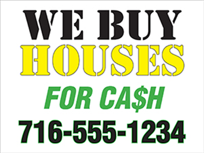 Signs, Landscape - Template #5