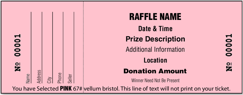 raffle tickets