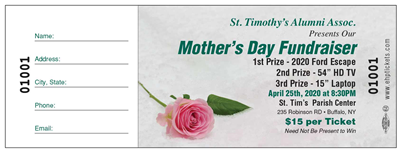 TICKET 006 Flowers, Rose A