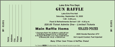 Jumbo Ticket Black LS Style C, One Sided